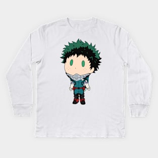 Chibi Deku Kids Long Sleeve T-Shirt